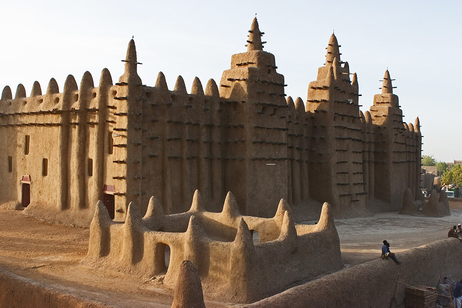 95   The big mosque   Djenne